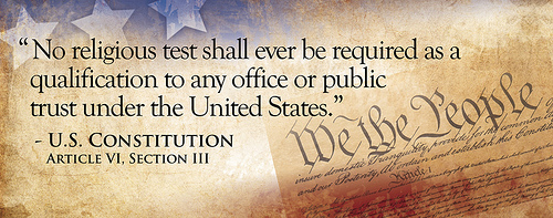 US Constitution, Article VI, Section III US Constitution, Article VI, Section III